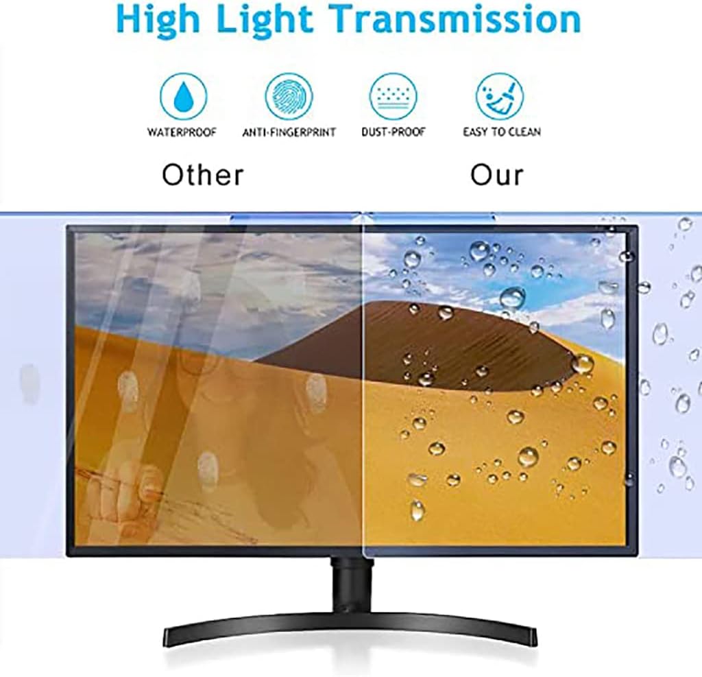 Hanging Type Anti Blue Light Screen Filter, 11.6-32 Inch For Computer Monitor,Widescreen Monitor Frame Hanging Type,PC Monitor Eye Protection ​Filter Film(11.6"(285 * 178mm))