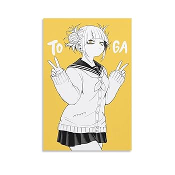 ヒロアカ フルカラーアートボード トガヒミコ 1月22日まで】僕のヒーローアカデミア フルカラーアートボード