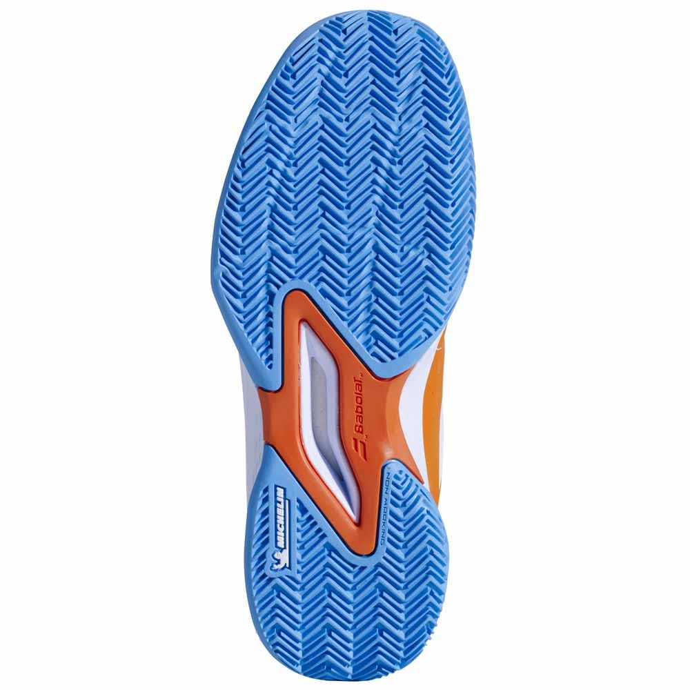 Babolat Dzieci Prop Jr 3 Cly Trampki Do Tenisu Ziemi Bita Pomarańczowy EU Neu