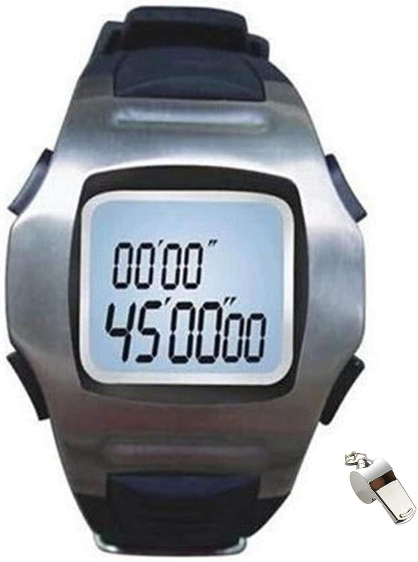 Zewik Professional Soccer Wrist Stopwatch Judge Watches Referee Watch Sports Stopwatch