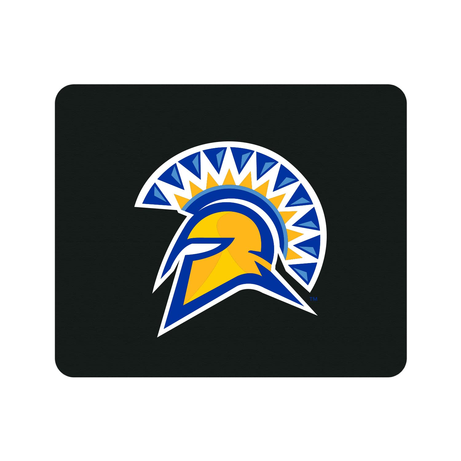 OTM Essentials San Jose State University Standard Fabric Mouse Pad, Desk Accessories, Standard Fabric Gaming Mouse Pad, Classic