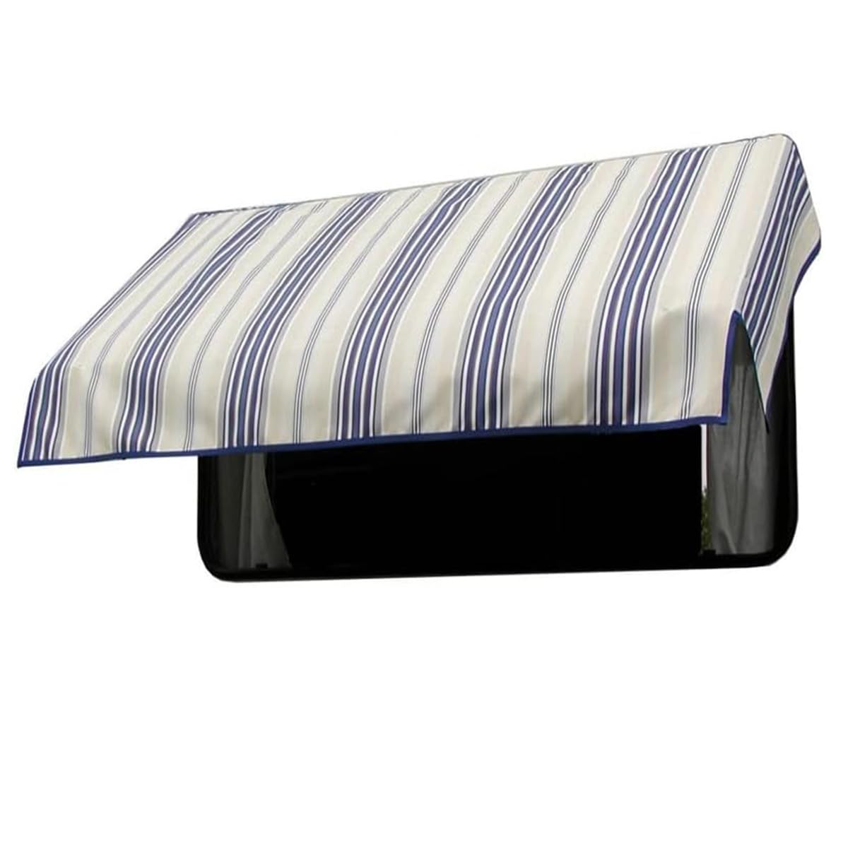 Pescaplanet Tendine Oscuranti Ombreggianti per Finestre Camper di Colore Grigio Realizzate in Tessuto TEMPOTEST Varie Misure per Tutti I Camper (Riga Blu, mm 1350 X 730)