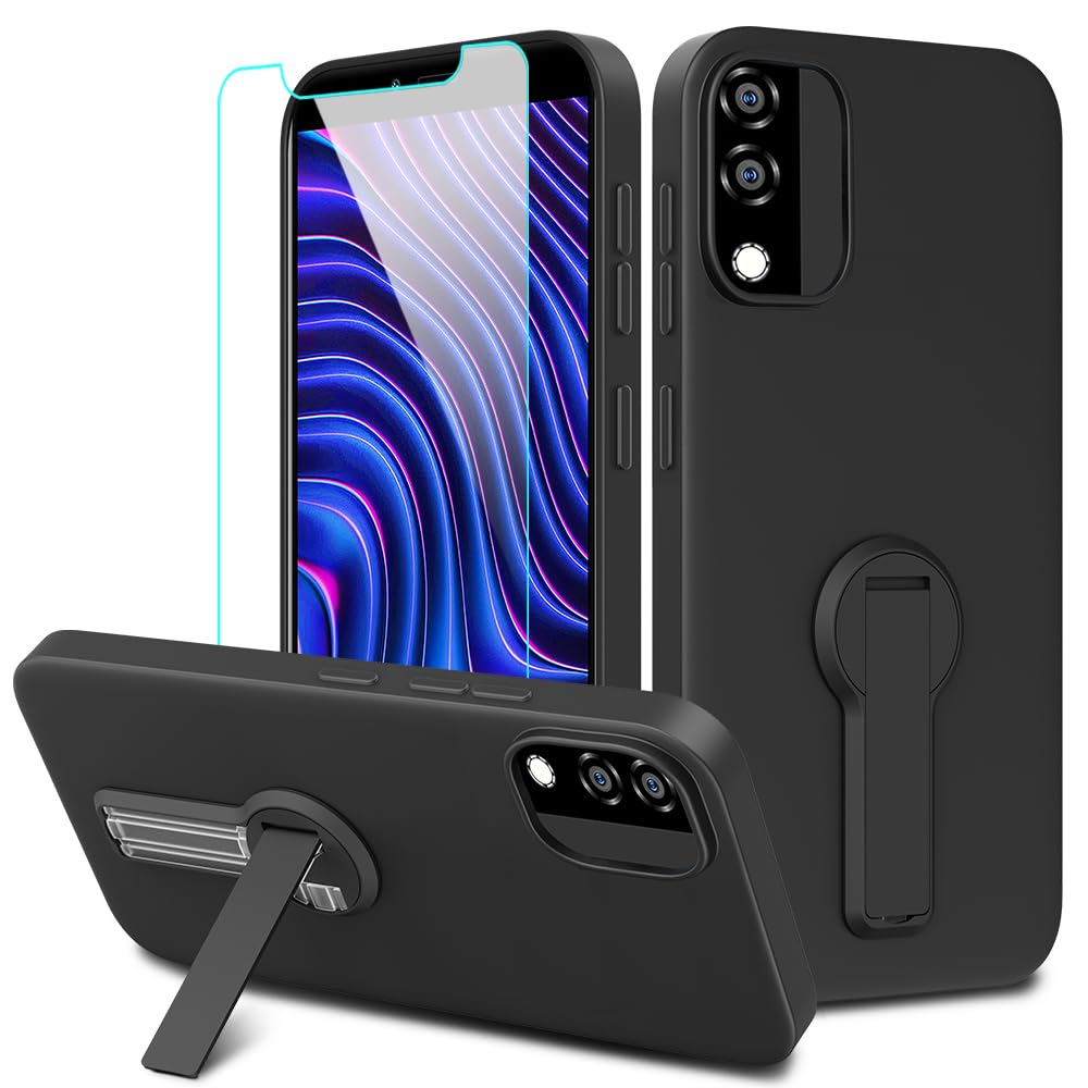 スマートフォン本体 good as new. complete box and cover case for Boost Mobile Bounce 4G Sl201d Phone Case Cover Screen