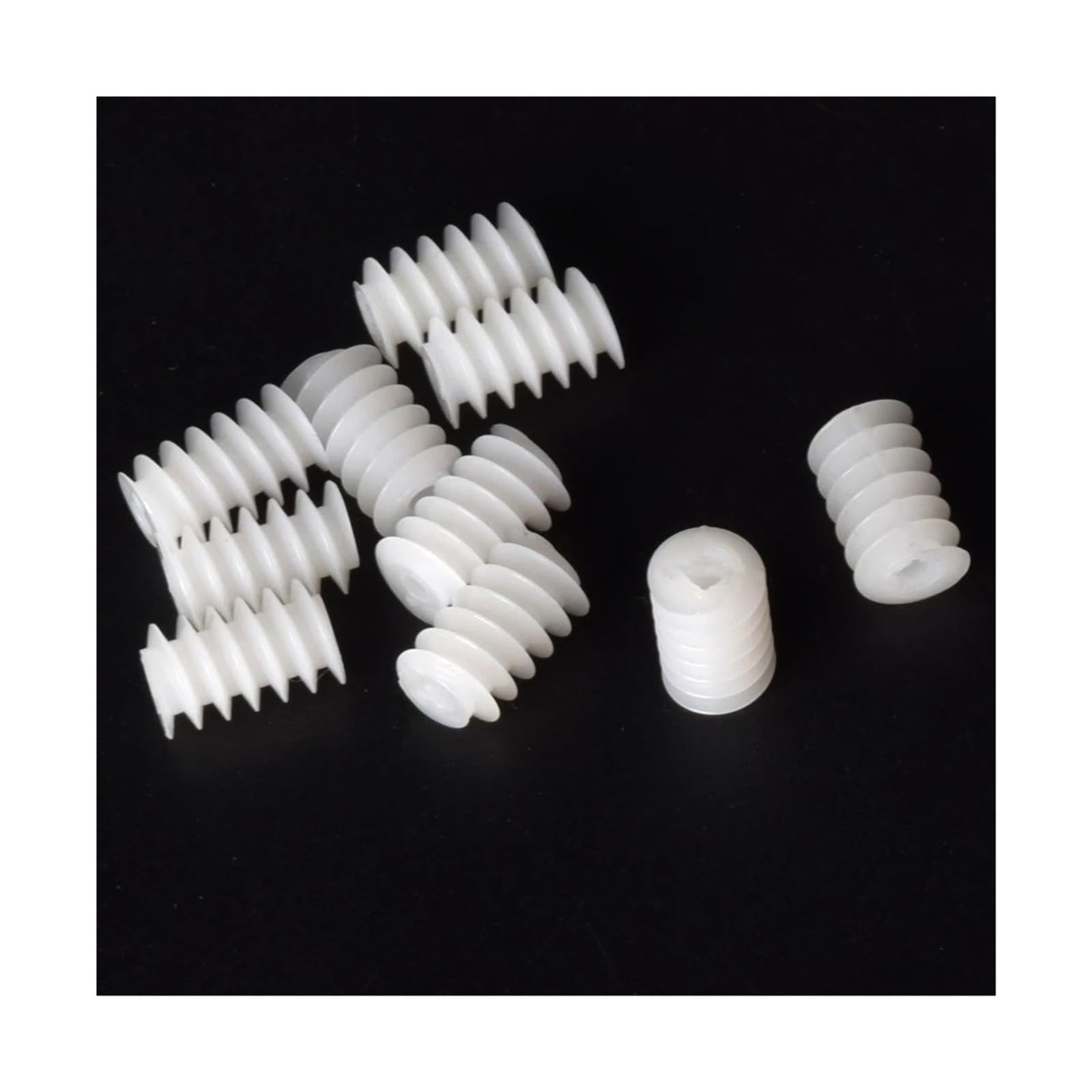Shaft Pinion 10pcs 0.3 Module Worm Gear 0.7mm Tight Fit Shaft Plastic Worm Gear 3mm Diameter 0.65mm Bore Pinion Gear Motor Transmission
