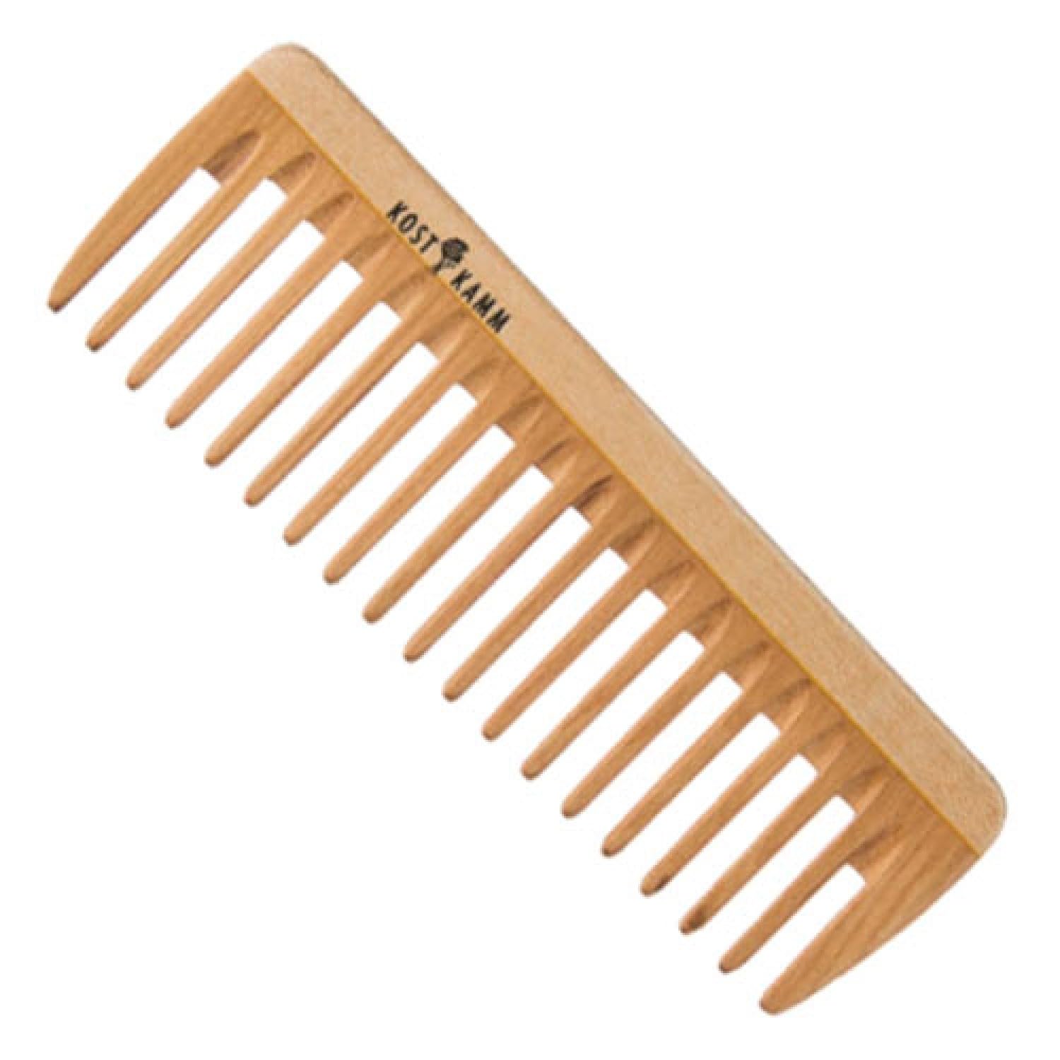 Peigne extra large en bois, 14 cm