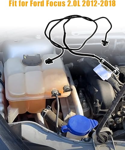 Miniatura 6 de Manguera de depósito de radiador apta para Ford Focus 2012-2018 con motor no turbo de 2.0L, reemplaza BV618K012KF CV6Z-8K012-K