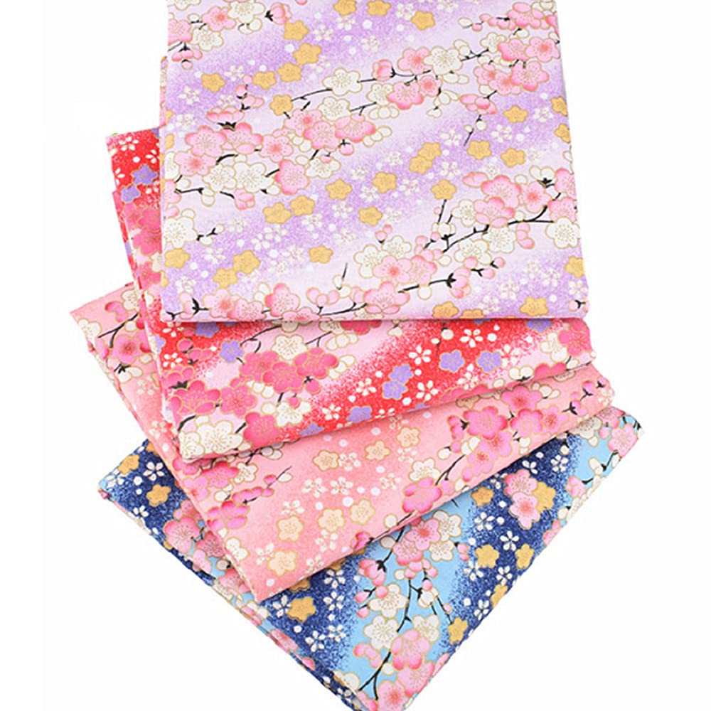 Amazon | misaki 和柄 生地 はぎれ 布 セット花柄 メタル 綿 和布