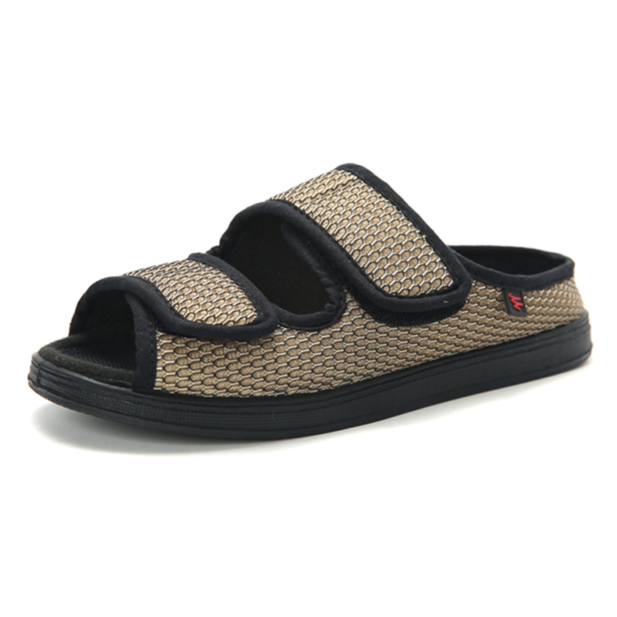Sandalen Herren Rehaschuhe Klettverschluss Verbandsschuhe Damen Orthopädische Hausschuhe Weit Diabetiker Schuhe Unisex-Erwachsene Gesundheitsschuhe Therapieschuhe