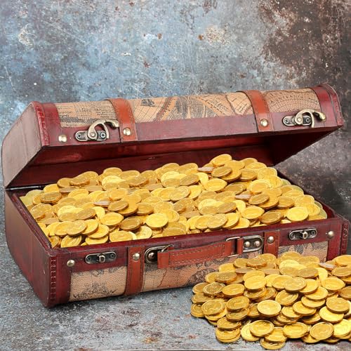 Elldoo N4B8MP-US301 Vintage Wooden Storage Chest thumb #8
