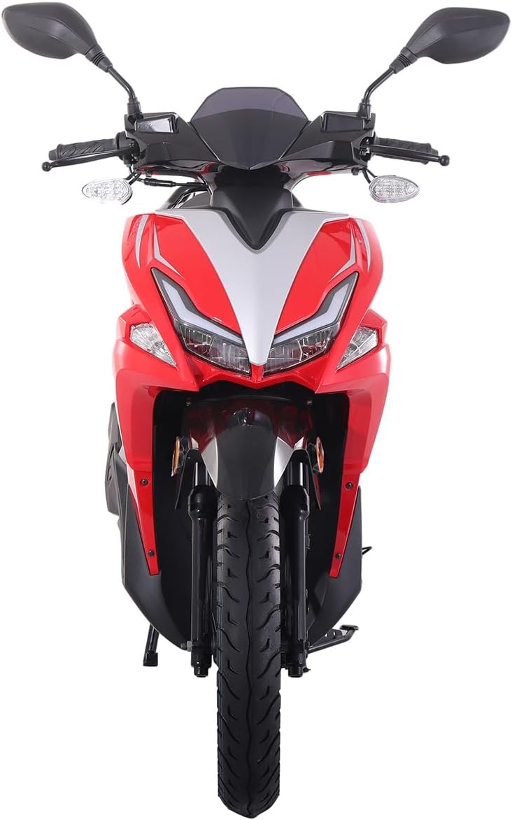 X-PRO Saipan 200 EFI Moped Scooter, front view