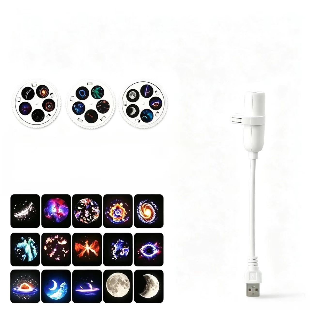 Bedroom Projector Lights、Galaxy Projector、Star Projector
