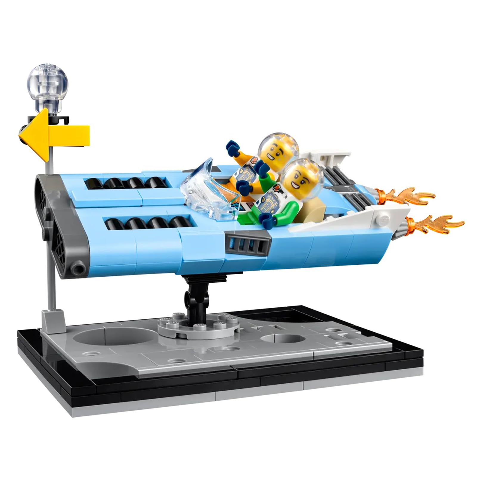 LEGO Ideas Flying Moon Car Building Set 40789, 211 Pieces, Multicoloured, Standard