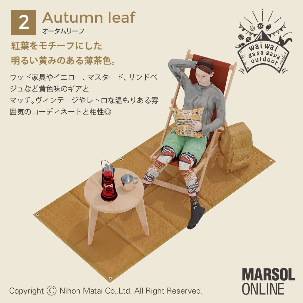 Amazon | [日本製]ブルーシート ニュアンスカラー レジャーシート (2.0