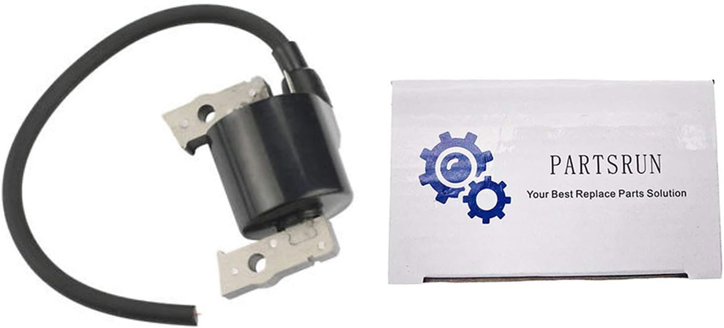 PARTSRUN 21121-2070#ZH7157 New Ignition Coil for John Deere AM109209 Replace Kawasaki Engine FC420V,ZF127-1