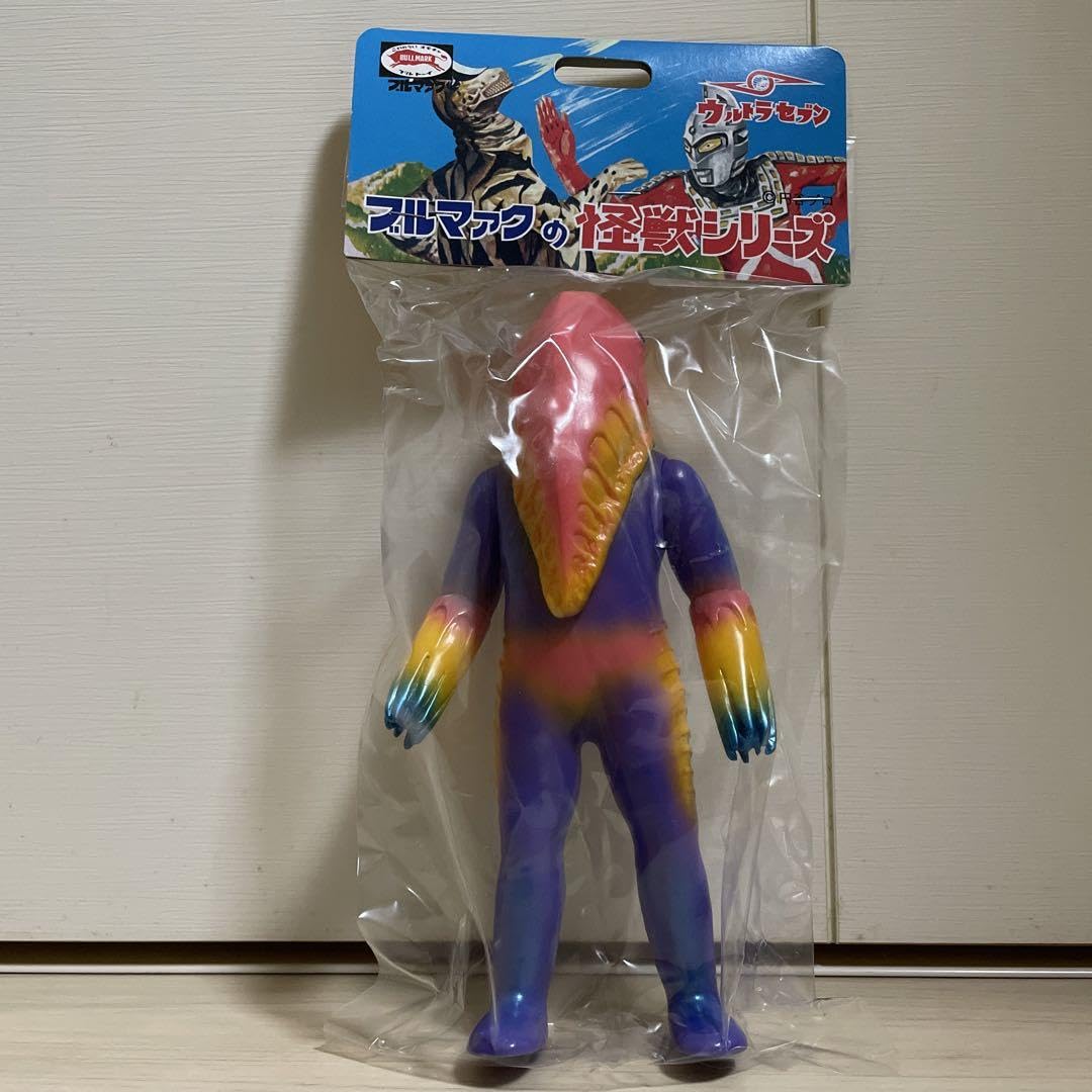 ブルマァク メトロン星人 パープル 復刻 レトロ 怪獣 宇宙人 ソフビ