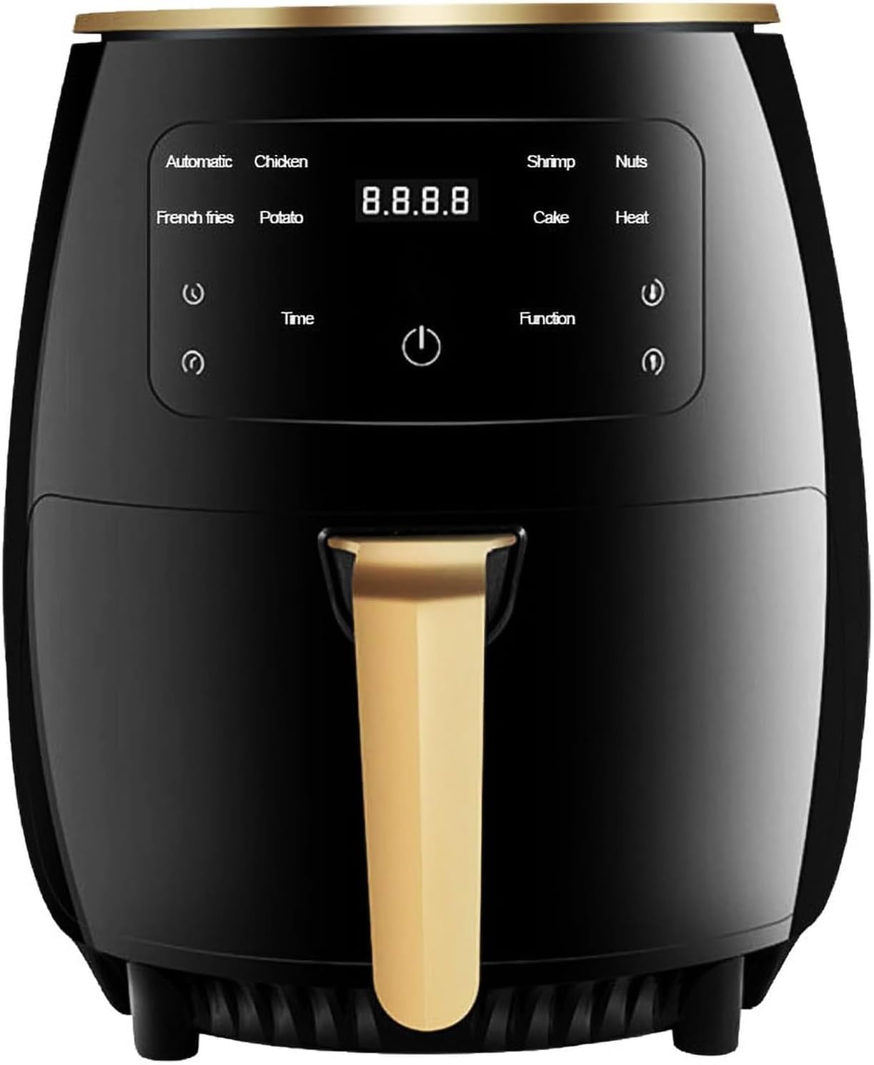 Air Fryer Silver Crest Digital touch Multifunction 6L Capacity Black 2400 Watts. Non-Stick bucket & Temperature Control. Ideal for Frying, Grill, Roast, Bake & Toast. Vegetables, French Fries & More