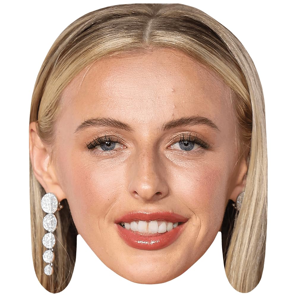 Chloe Kelly (Smile) Celebrity Mask, Flat Card Face, Fancy Dress Mask