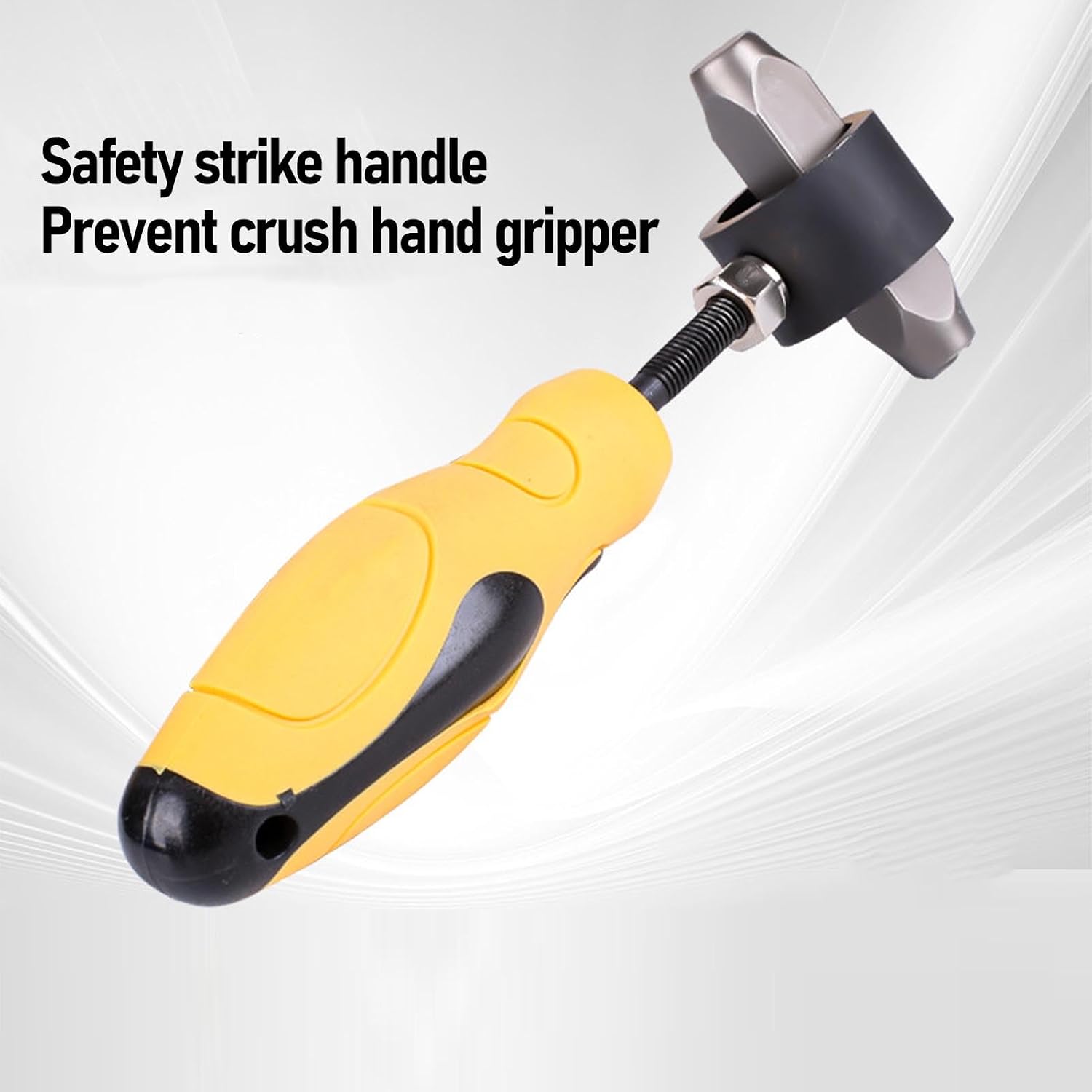 Vvikizy Metal Punch Stamp Holder, High Carbon Steel Forged with Ergonomic Non Slip Handle for Marking Die Auxiliary Pliers, Security Tools