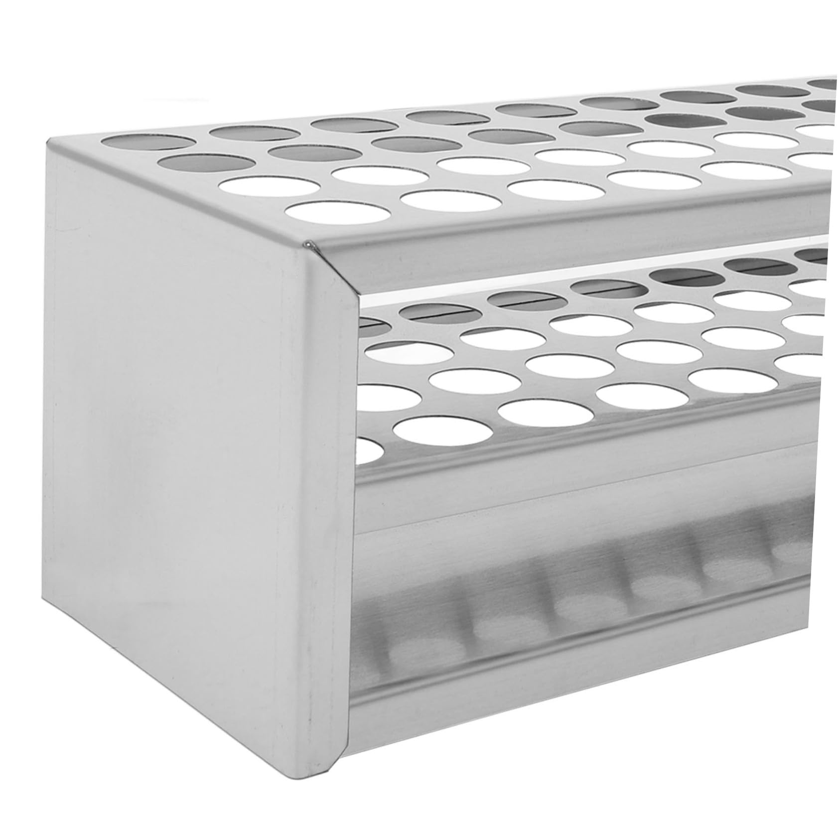iplusmile 5piezas Gradilla Inoxidable Para Tubos De Soporte Para Tubos De Muestreo Organizador De Resistente Corrosión y De Limpiar