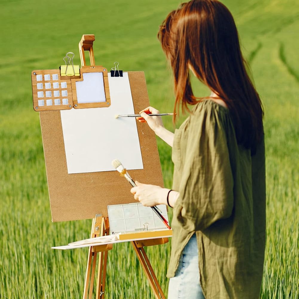 MIYA Set, 56 Colori di Pittura a Guazzo, Gouache Colori, Tazzina di Gelatina 30ml per Artisti Studenti in Custodia Portatile, Acquerello Opaca