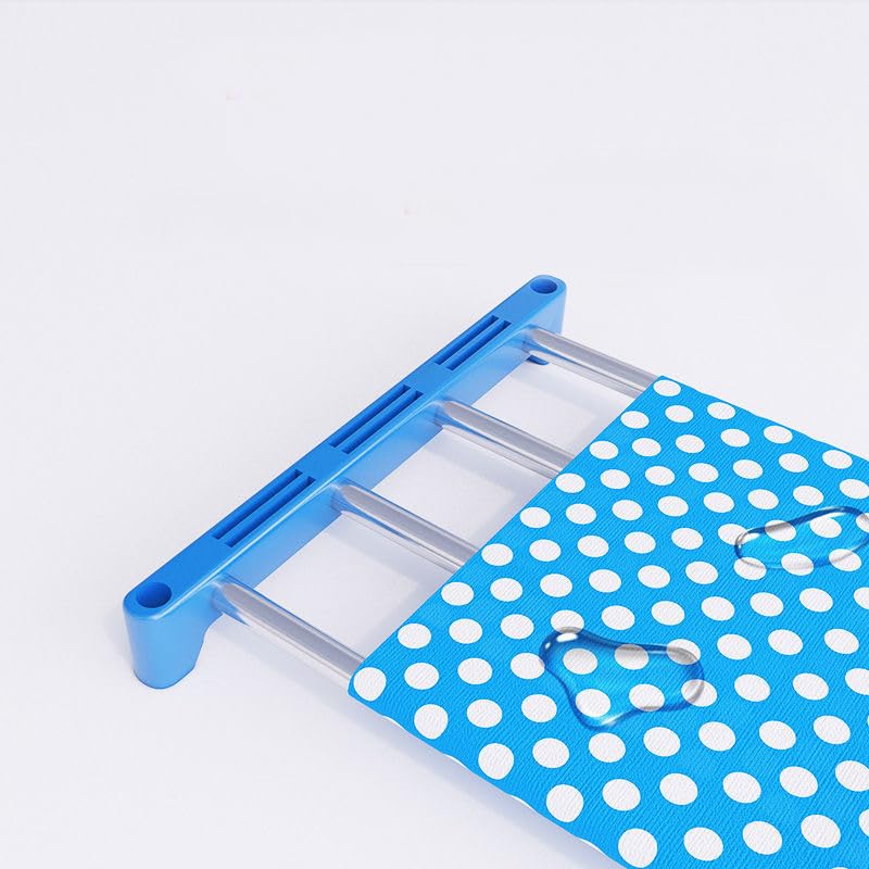 Image of Kuber Industries (Pack of 6) 9 Layer Book Rack | Book Cabinet Shelves for Bedroom Office Living Room | Storage Shelve for Books Storage Organizer | Adjustable Shelf Rack | SJ432B| Blue