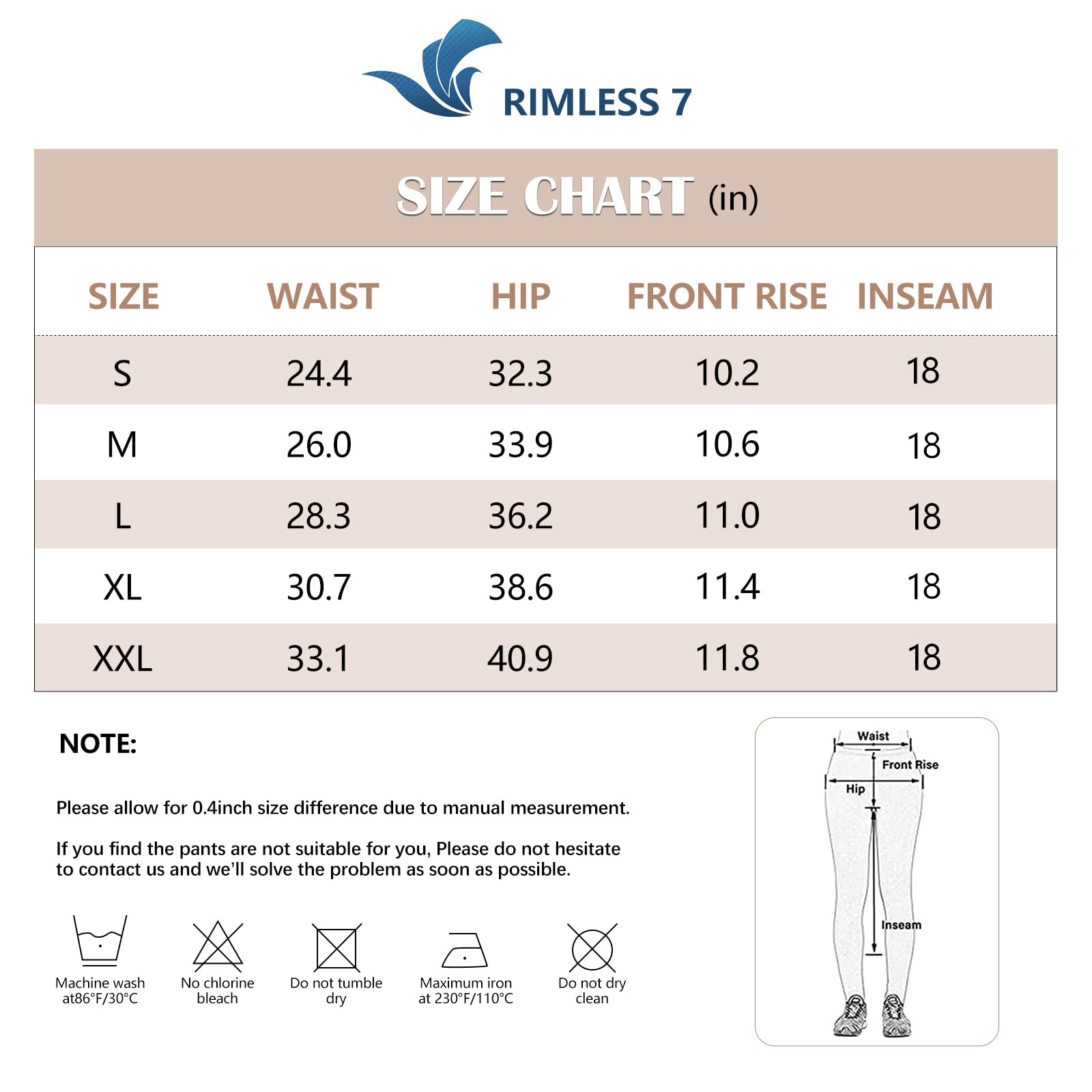 RIMLESS 7 Leggings de Yoga para Mujer