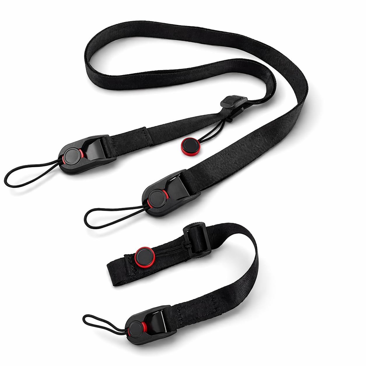 2PCS Adjustable Nylon Camera Wrist Strap & Neck Lanyard with Quick Release – Universal DSLR Hand Strap for Sony, Nikon, Fujifilm & Mirrorless Cameras-picture-15