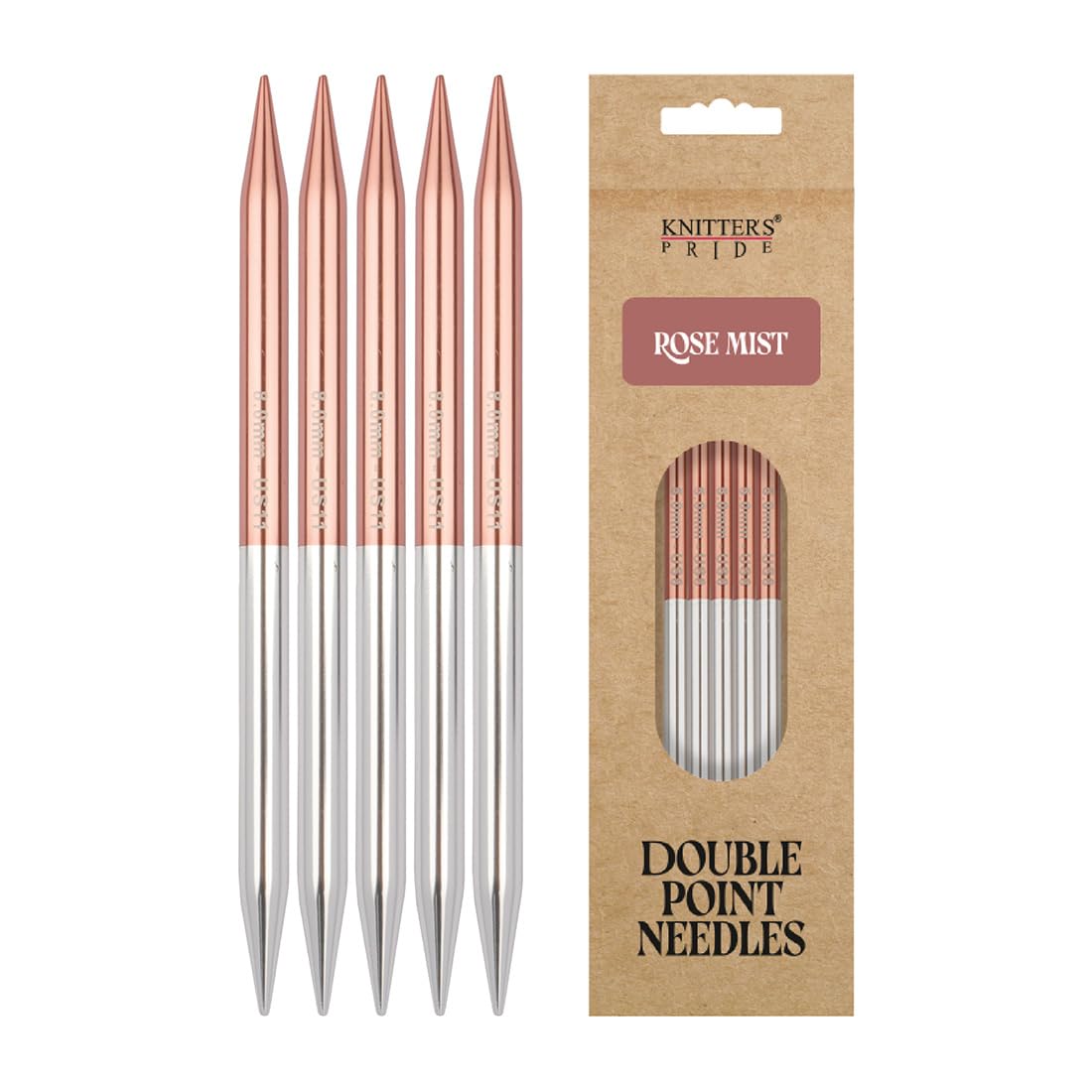 Knitter's Pride Rosemist Double-Pointed Sock Needles 20 cm 8.00 mm - 1 piece