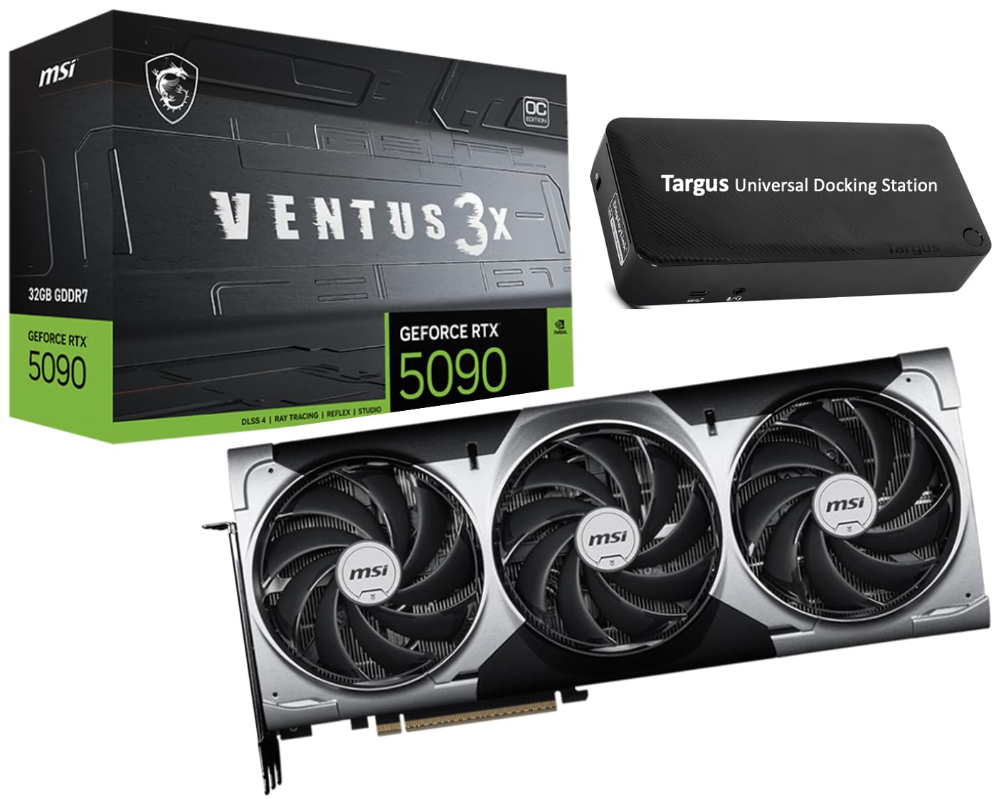 Amazon.com: MSI Ventus 3X FeForce RTX 5090 OC Edition 32 GB