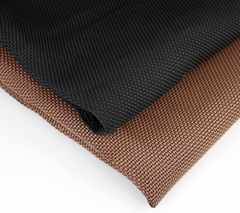 Speaker Grill Cloth,Speaker Fabric Imitation Retro Thick Black Brown Speaker mask Cloth Speaker dustproof mesh Cover Sound-Transparent Cloth Home Decoration Wall Soft Wrapping Cloth (Color : Black(0.