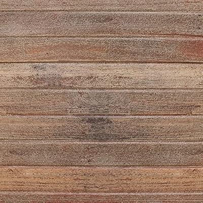From Plain To Beautiful In Hours 1015 Designer Panel PVC 2' x 2' Drop in Ceiling Tile, Wood, 50 Piece