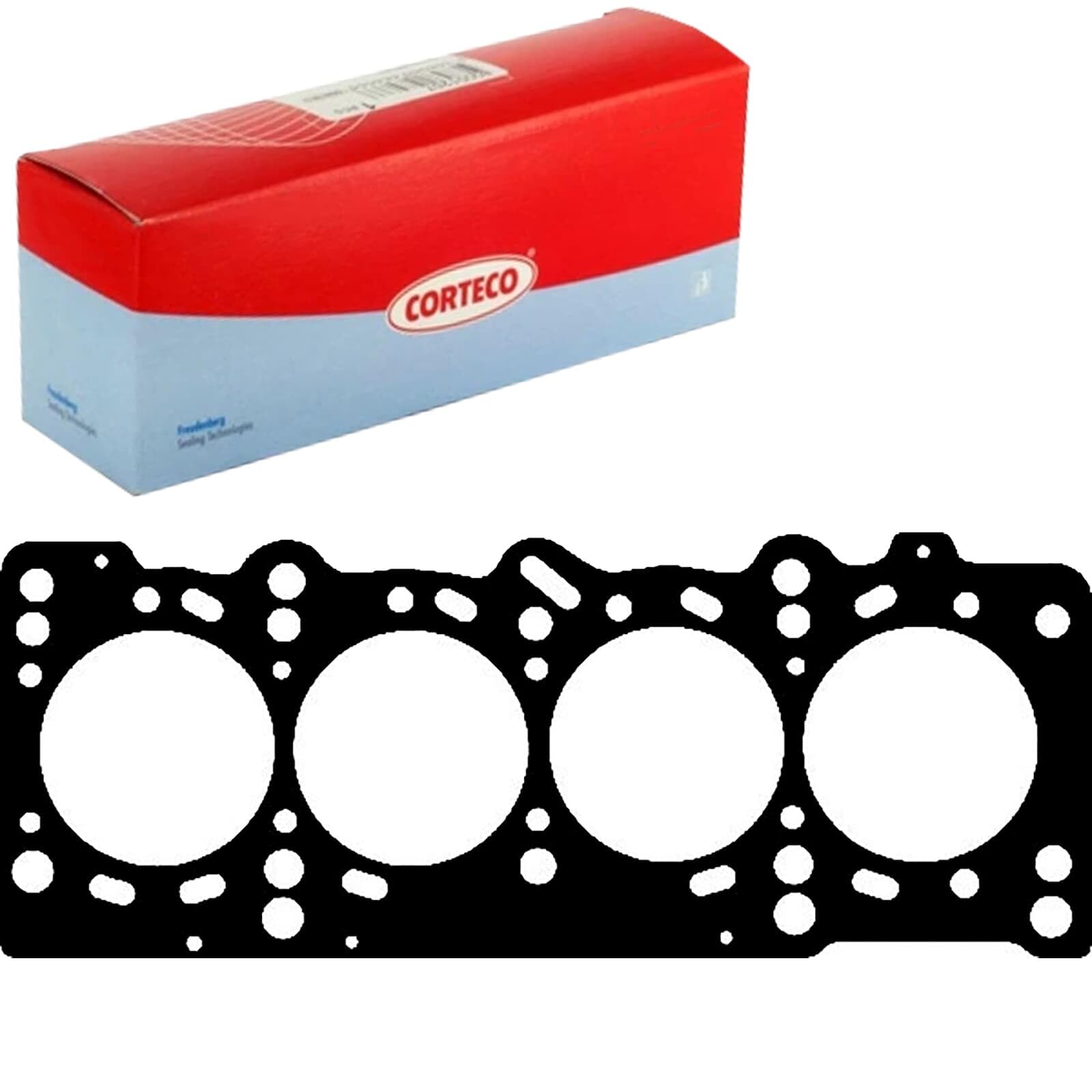 Corteco 415114P Guarnizione, Testata | Compatibile con: FIAT 500, GRANDE PUNTO, PALIO Weekend, PANDA, PUNTO, PUNTO EVO, SIENA, STRADA Pick-up, LANCIA Y, YPSILON