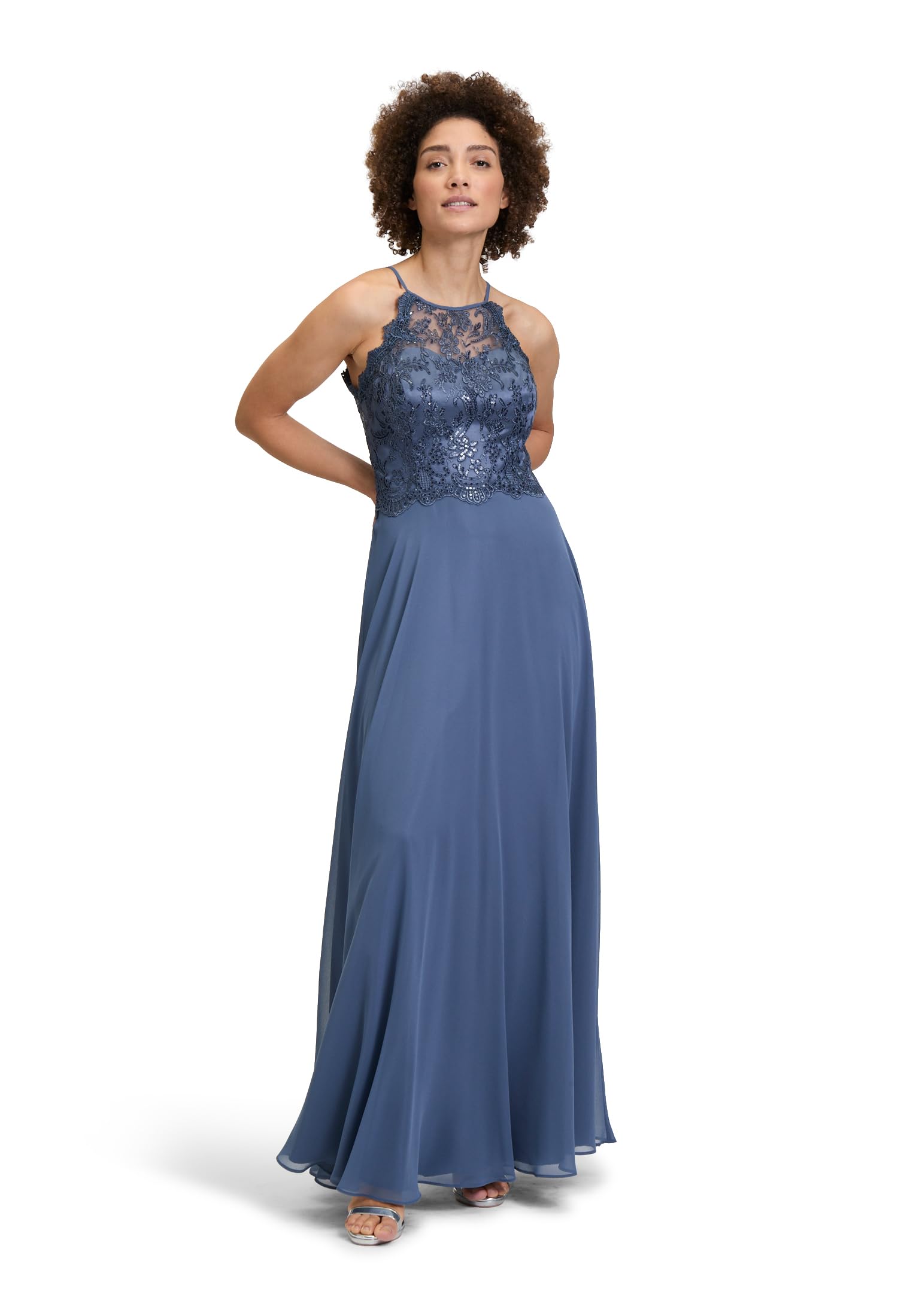 Vera Mont Damen Abendkleid rückenfrei
