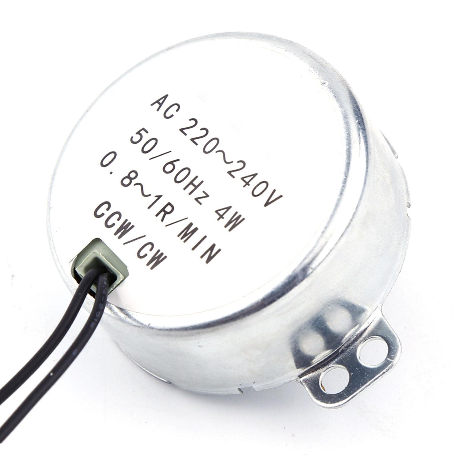 Synchronous Motor Geared Motor Low Consumption Large Torque for Home 1pc 220-240V AC (0.8-1RPM)