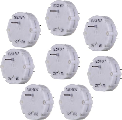 Miniatura 5 de ECCPP Kit de medidor de 8 piezas de medidor X27 168 para instrumento de motor paso a paso, velocímetro, reparación