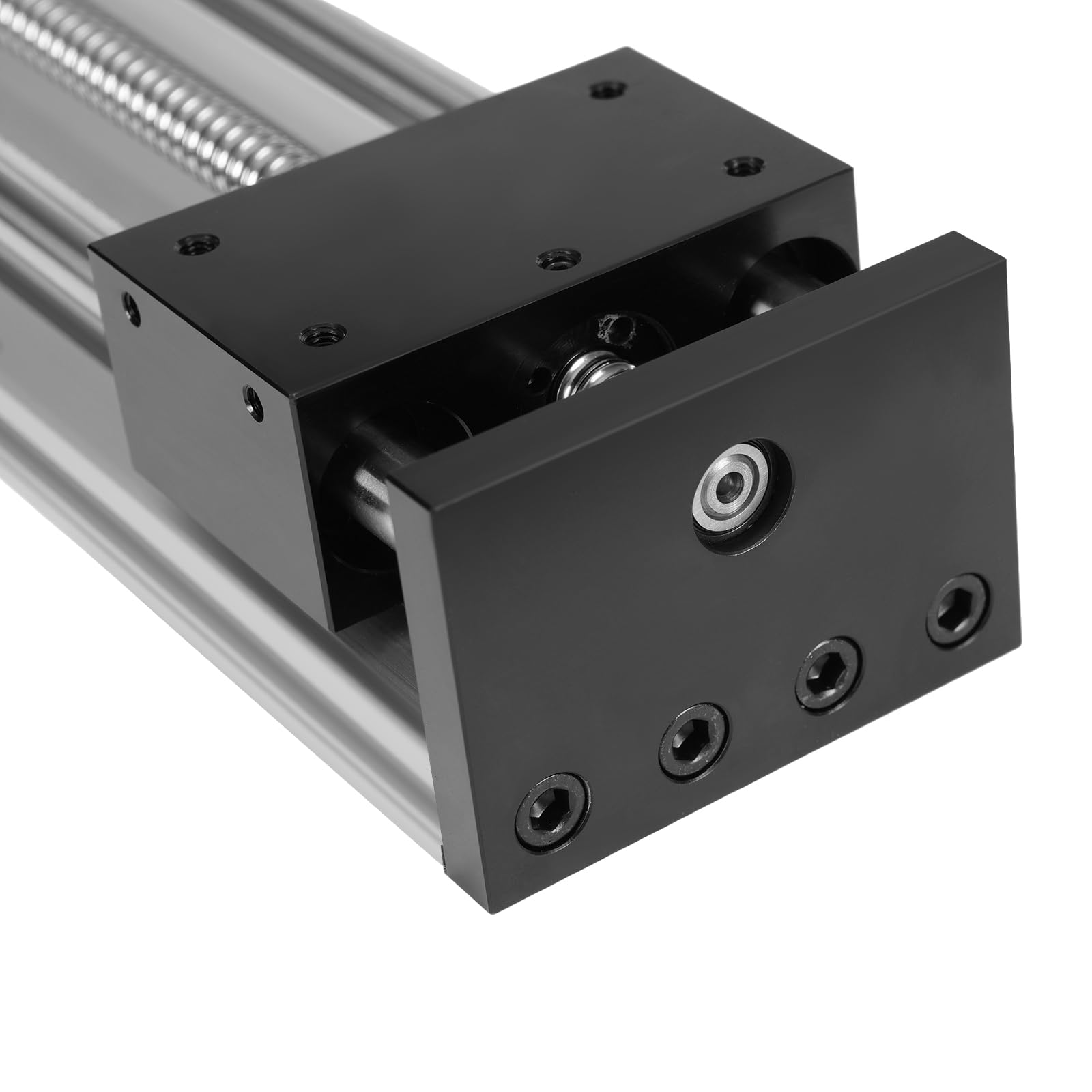 Table Coulissante Manuelle Guide de Rail Linéaire, Plate-forme de Guidage Précise de 250 mm Avec Deux Axes Optiques
