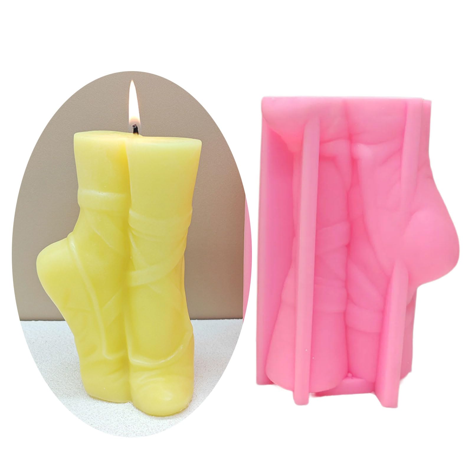 Stampo In Silicone Per Candela A Forma Di Peonia – Stampo Per Resina, Cioccolato, Sapone, Fiore 8,3 Cm, Alimentare, Resistente Al Calore (-40°C A +230°C)