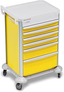 Detecto, 2022730, Mobile Care Medical Cart, Keyed Lock