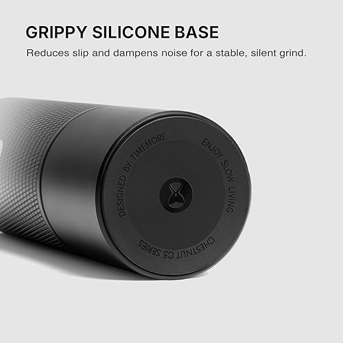 Miniatura 9 de TIMEMORE C5 ESP Pro - Molinillo de café manual con rebaba cónica S2C-042-III, ajuste de precisión de 0.001 in, molinillo de café de mano portátil de