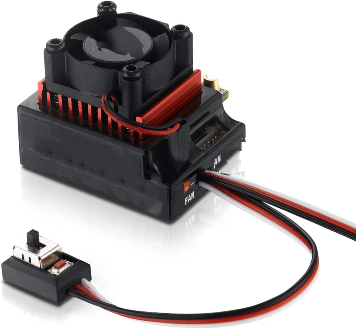 Rc Motor Speed Controller For 10120BL 1/10 1/8 RC Cars G2 120A ESC 2-3S Sensored Brushless Lipo Electronic Speed Controller With Card Repair Accessories Upgrade(120A G2 T Plug)