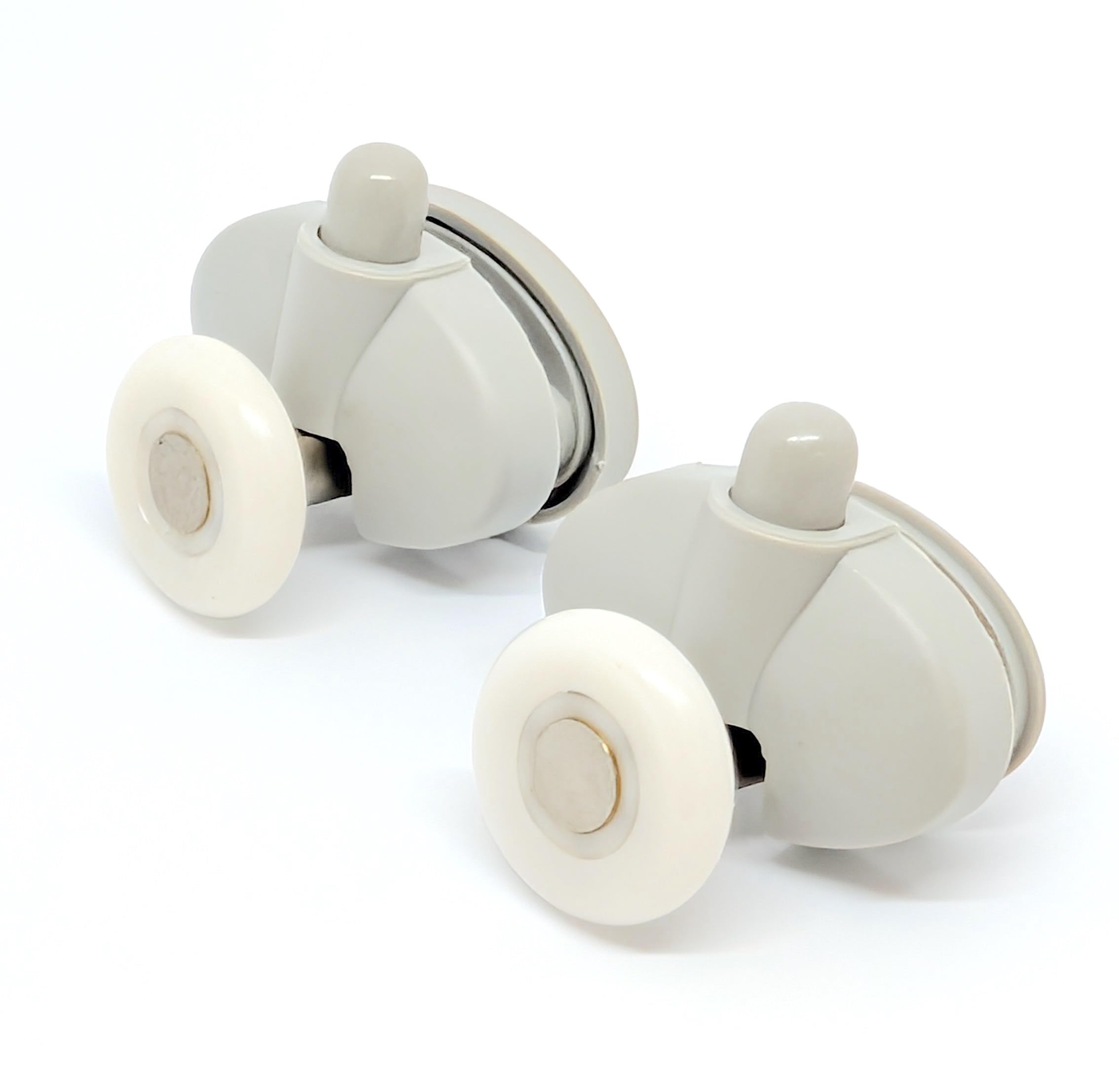 Shower Part 2 X Single Bottom Butterfly Shower Door Rollers/Runners/Wheels 25Mm Wheel Diameter L051