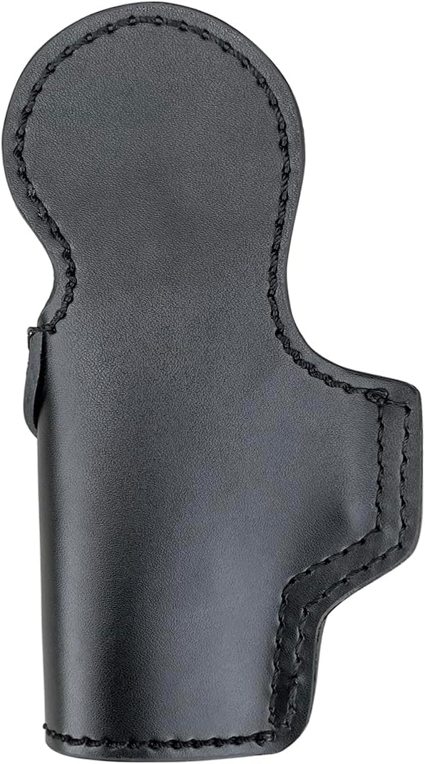 Leather Holsters for Pistol : Glock 19 23 45 - Taurus G2C G2S G3C - S&W SD9VE M&P Shield 9MM - Ruger SECURITY-9 SR9C - Springfield HELLCAT Pro - Walther PPS - CZ P10C...(Black - Right Hand Draw (IWB))