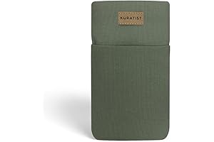 AHOI Padded Cotton Phone Sleeve with Flap Opening: Ultimate Protection for iPhone Pro Max