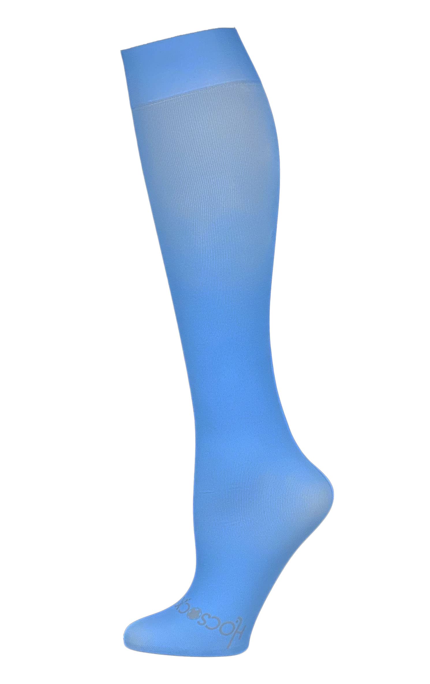 HocsocxUnisex Shin Guard Under Socks -Rash Guards-Hockey/Football/Ice Hockey/Skiing/Skating-Moisture Wicking, Athletic Sport Socks Liners (Royal Blue, Medium)