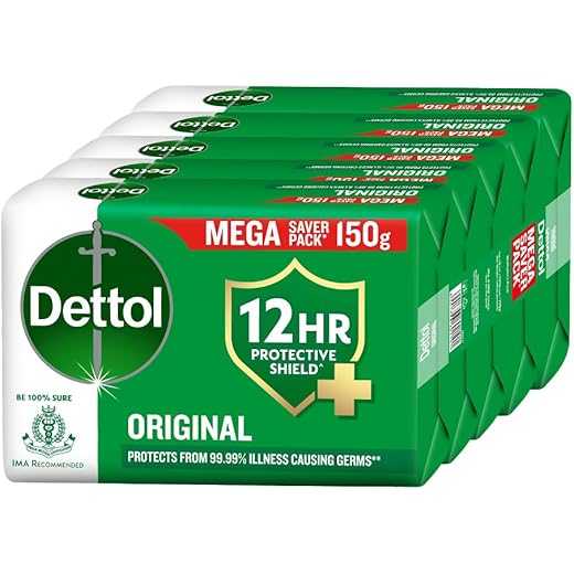 Dettol Germ-Kill Soap Bar 750g 150g