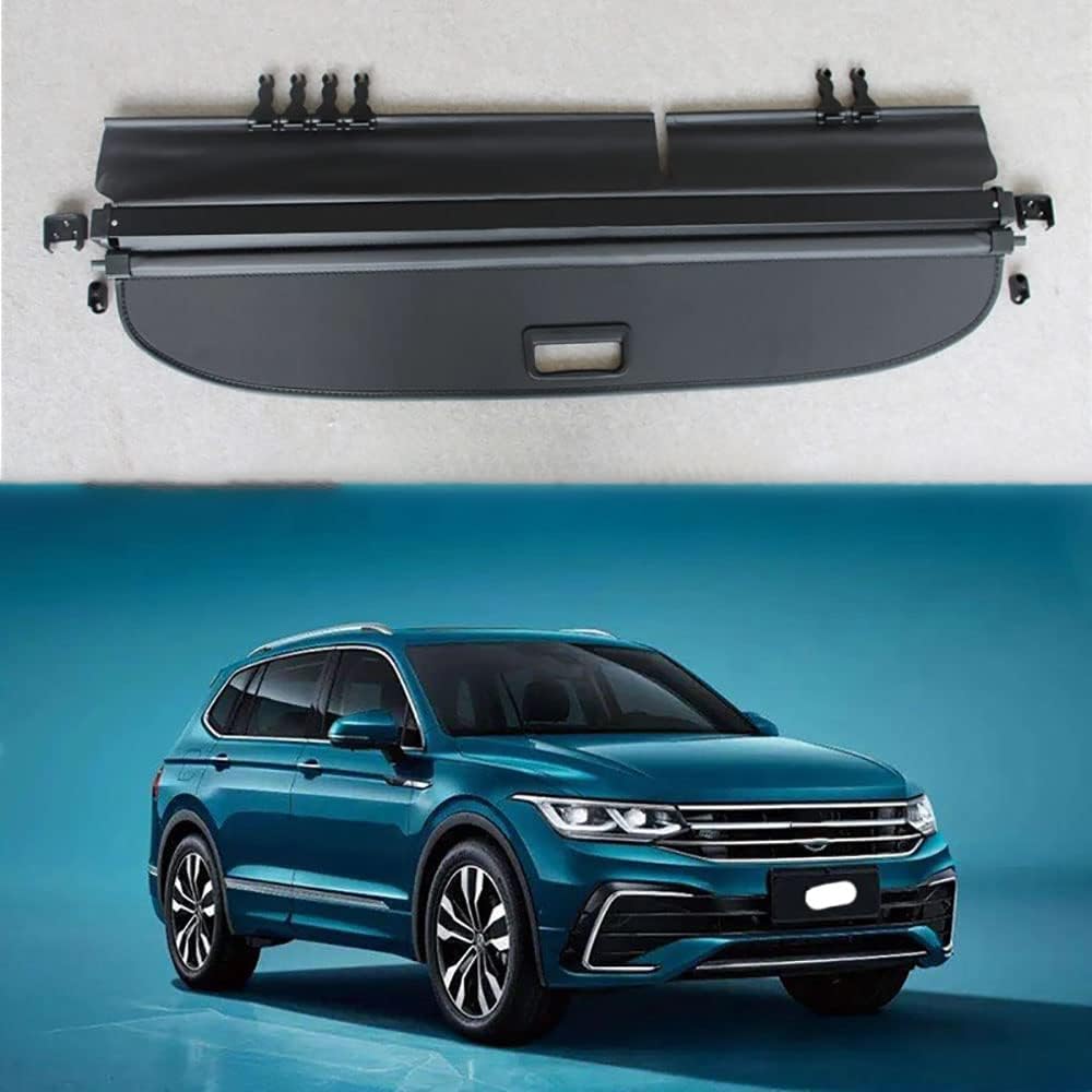 Auto Intrekbare Kofferbak Pakket Plank Cargo Covers Bagage Schaduw Schild voor Volkswagen VW TOURAN 2016-2020 2021 2022 2023 2024 Peep Beveiliging Rolgordijn Accessoires