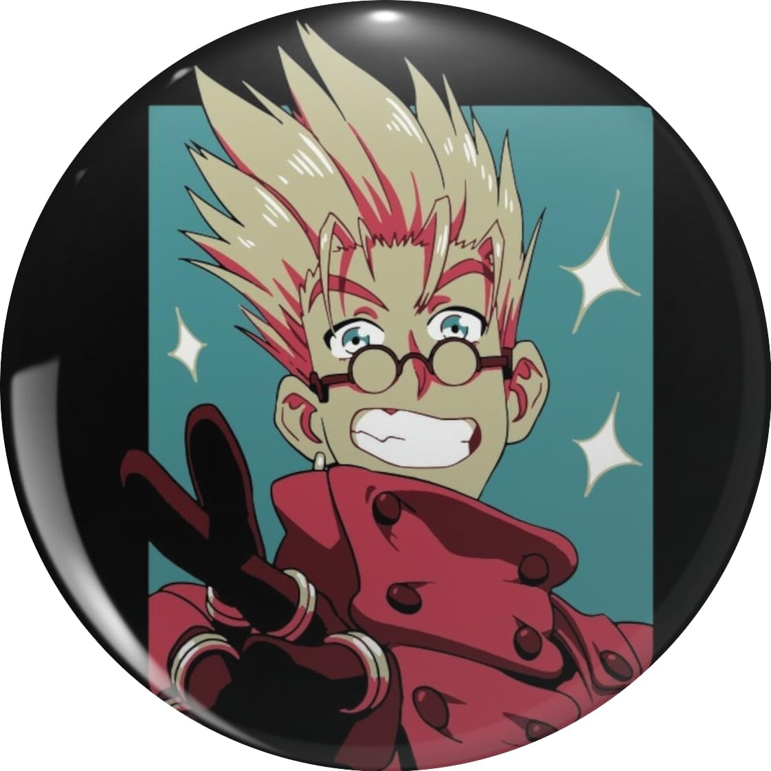 Trigun Retro Vintage Pin Lapel Pin Cute Brooch Pins Badges 0.75"