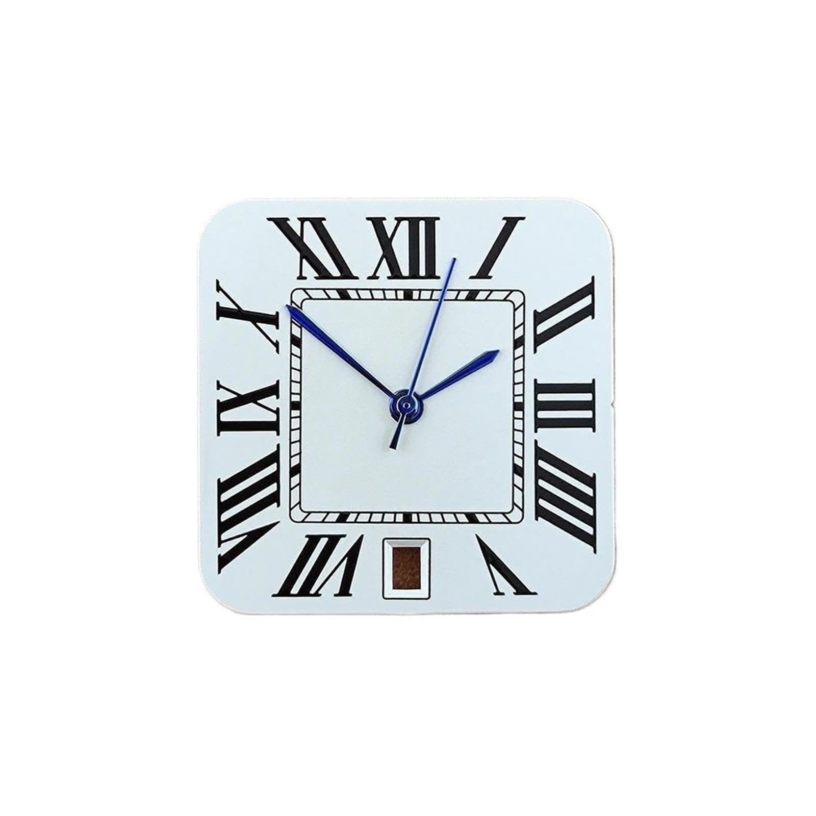 Quadrante dell'orologio con data NH35 quadrato da 27 mm