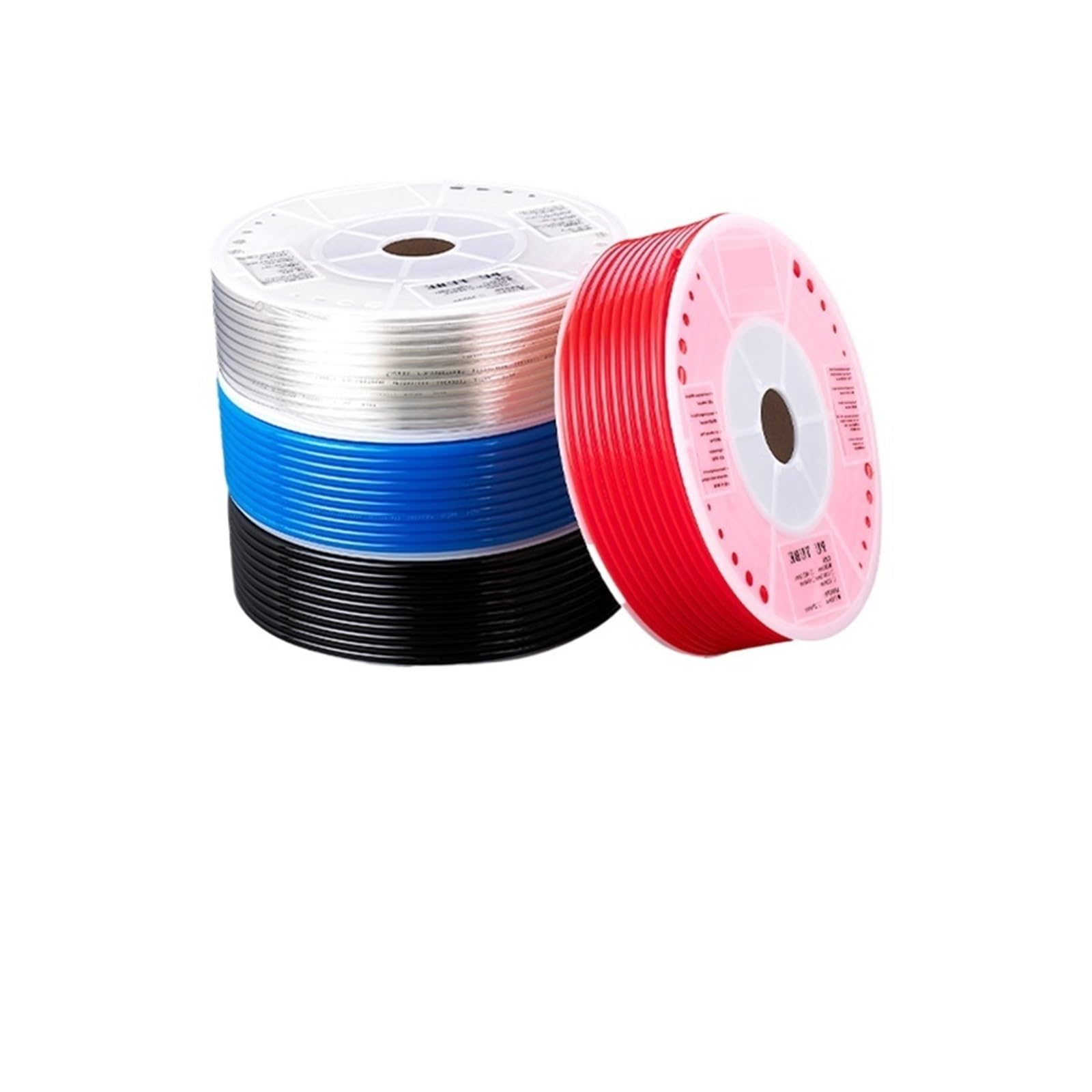Tubo flessibile dell'aria da 10 metri 4/6/8/10mm Tubo pneumatico Tubi in PU 12mm 14mm for tubi dell'acqua in poliuretano del compressore 8x5 6x4 12x8(Red,12X8MM_10 METERS)