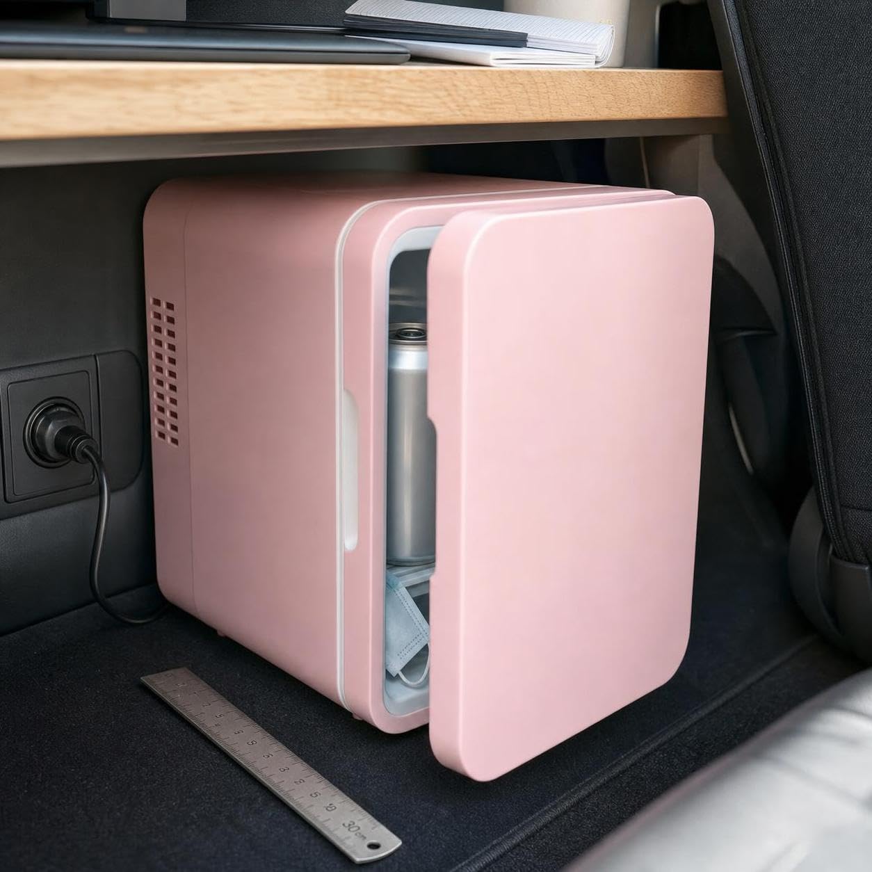 Mini Nevera Portátil Termoeléctrica, /100-240V, y Calentador para Coche y Hogar, para Uso